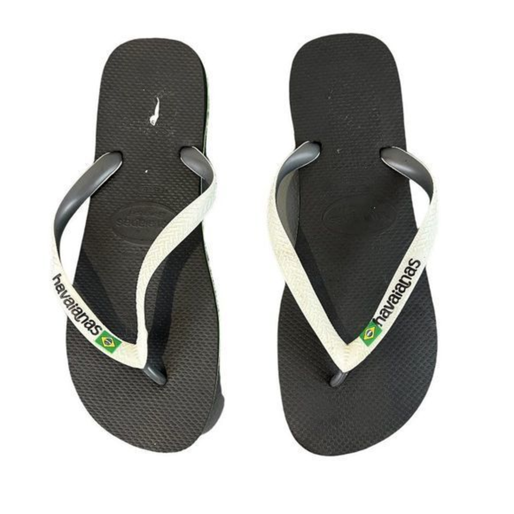 HAVAIANAS Black White Flip Flops‎ (12)